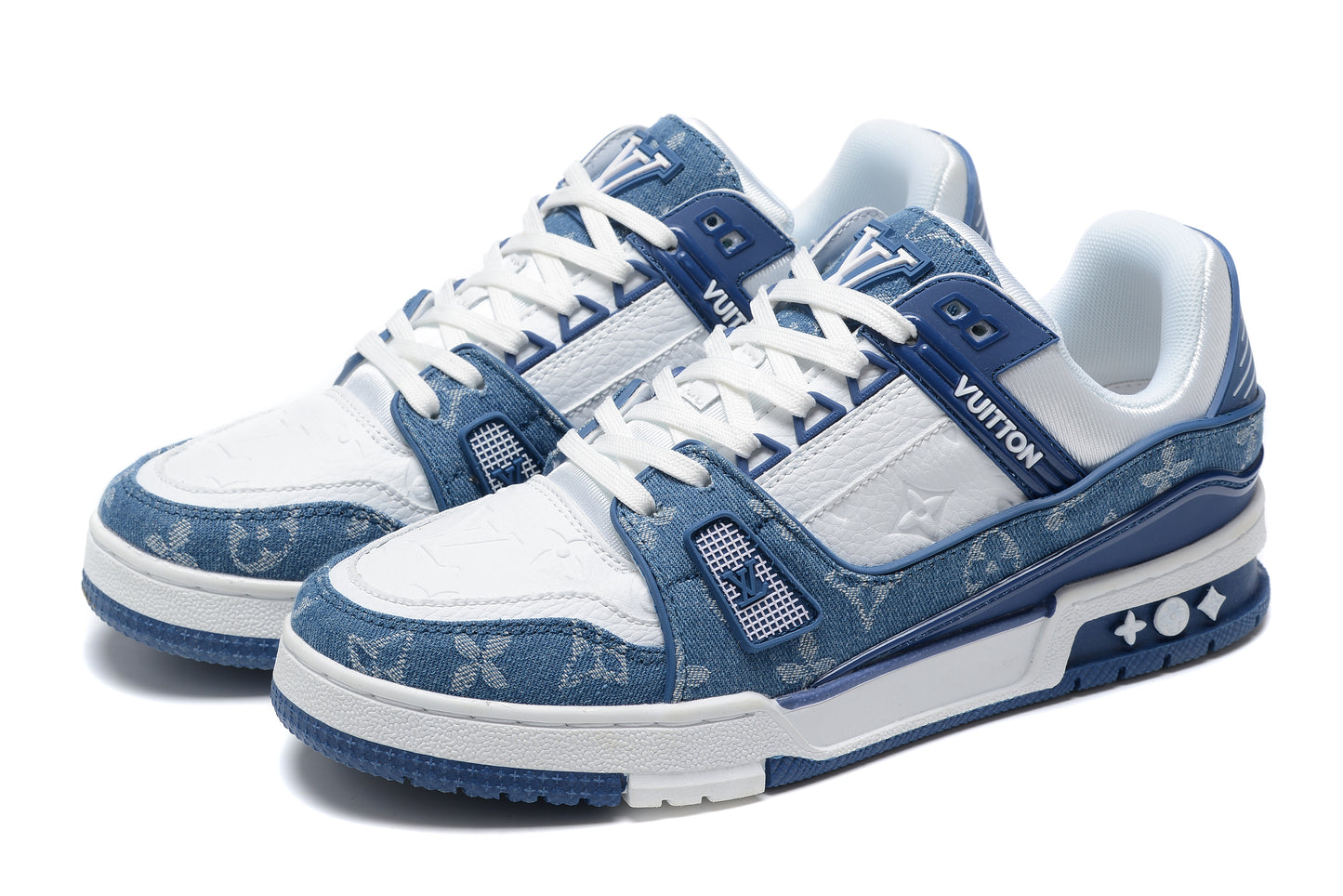 Louis Vuitton Trainer Sneaker Blue