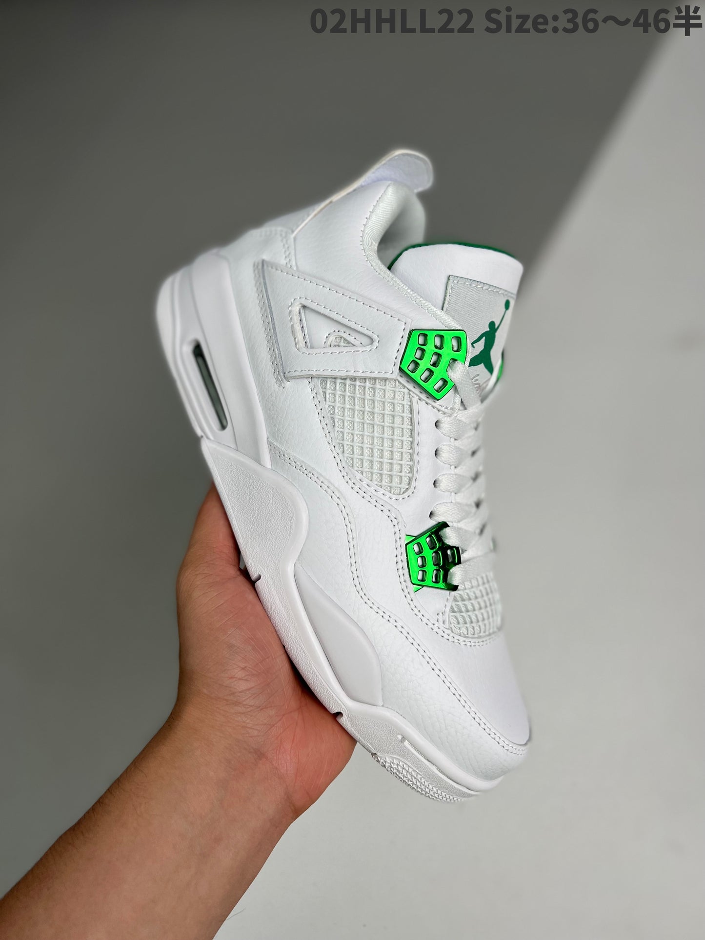 Nike Air Jordan 4 Retro "Green Chrome"