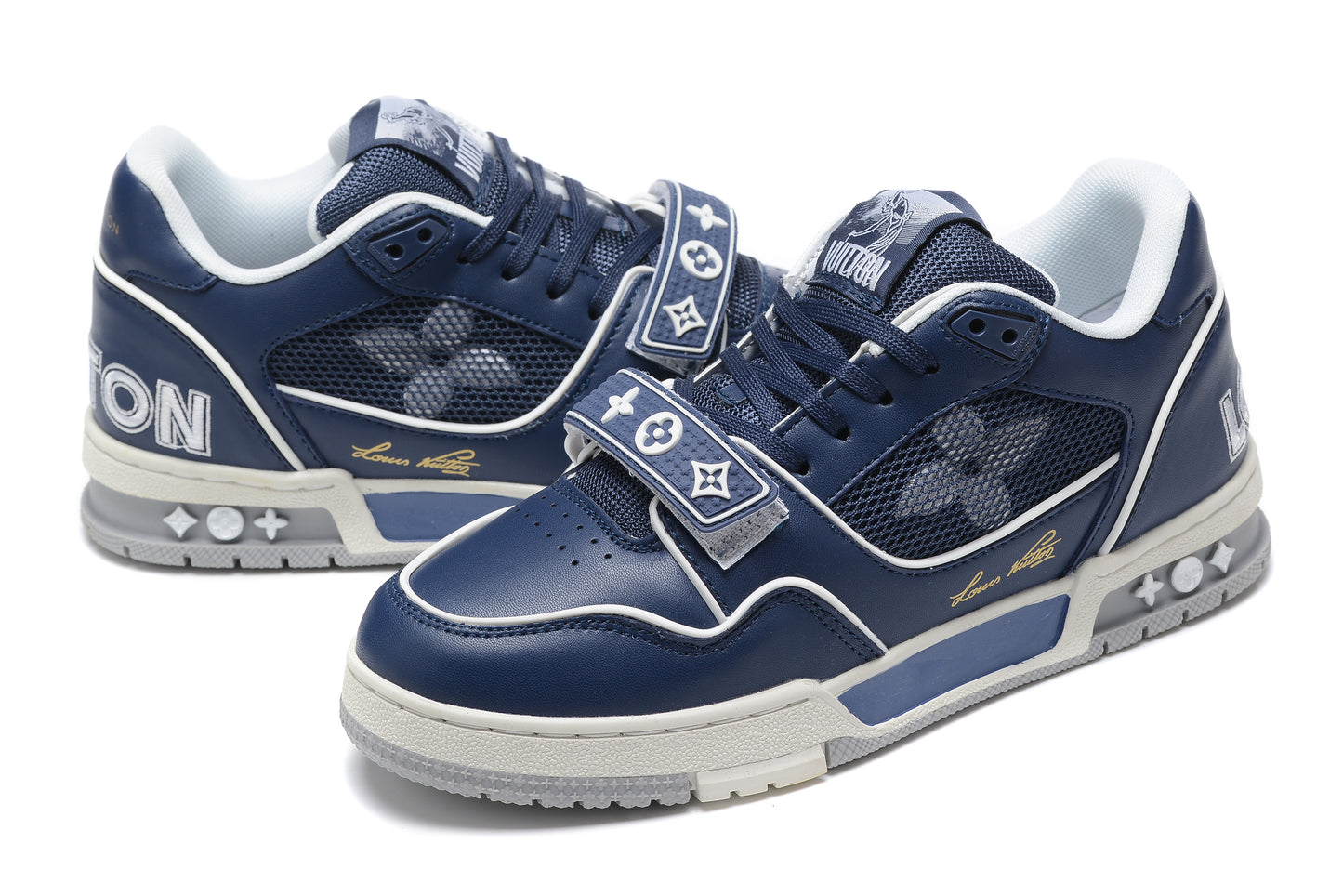 Louis Vuitton Trainer Sneaker 2 Blue