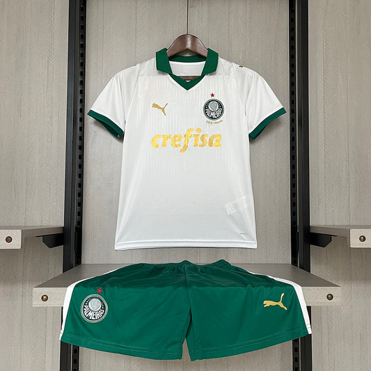 Conjunto palmeiras away kids 24/25