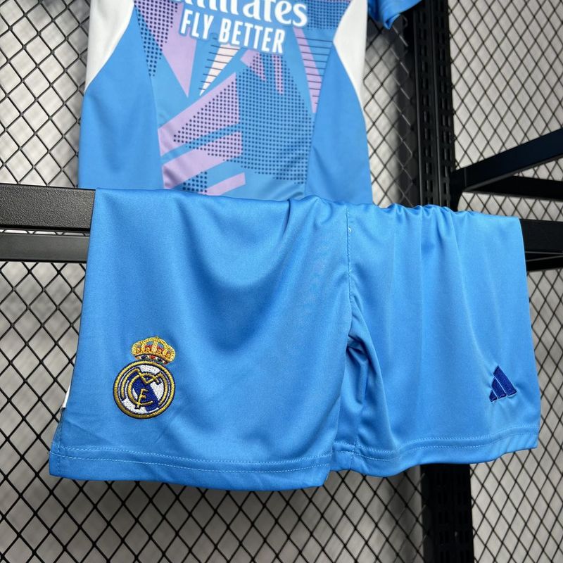 Conjunto real madrid goleiro KIDS 24/25