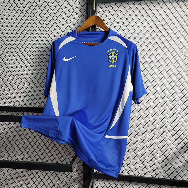 Retro brasil away blue 2002