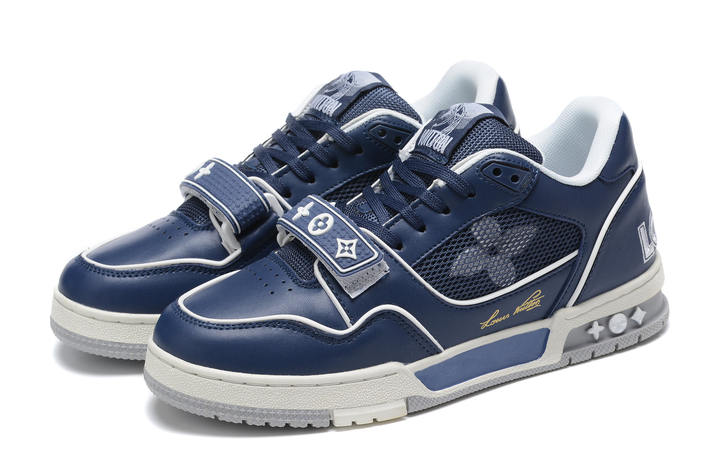 Louis Vuitton Trainer Sneaker 2 Blue