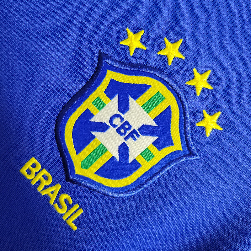 Retro brasil away blue 2002