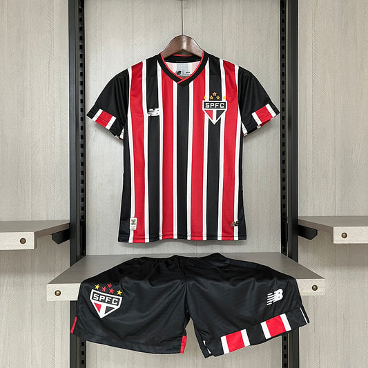 Conjunto sao paulo away kids 24/25