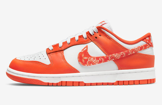 Nike Dunk Low Arancione Paisley