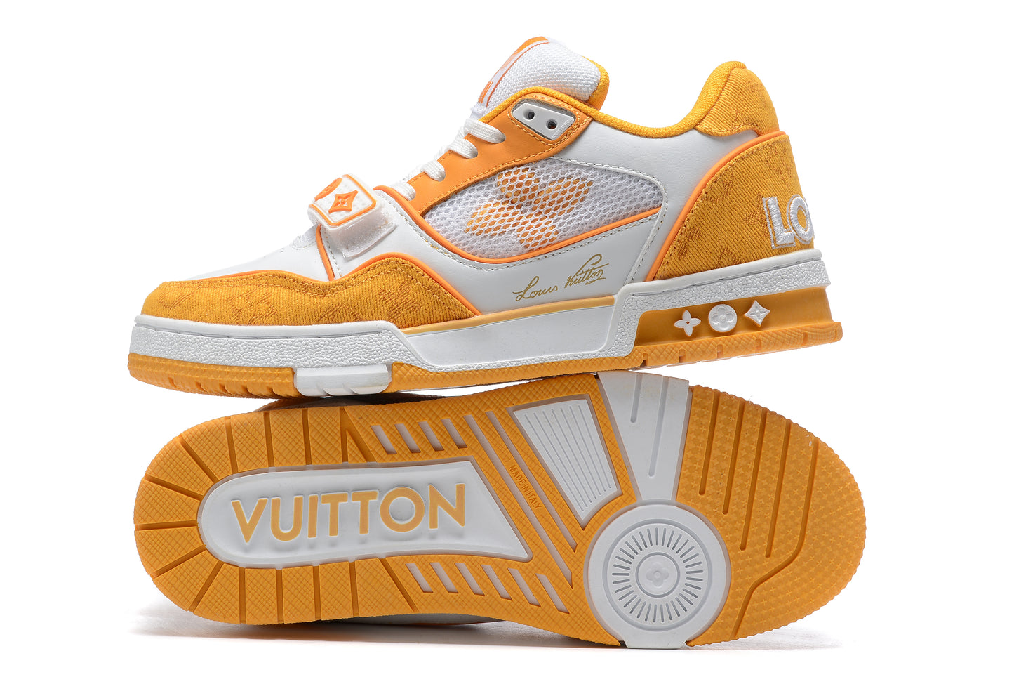 Louis Vuitton Trainer Sneaker 2 Giallo