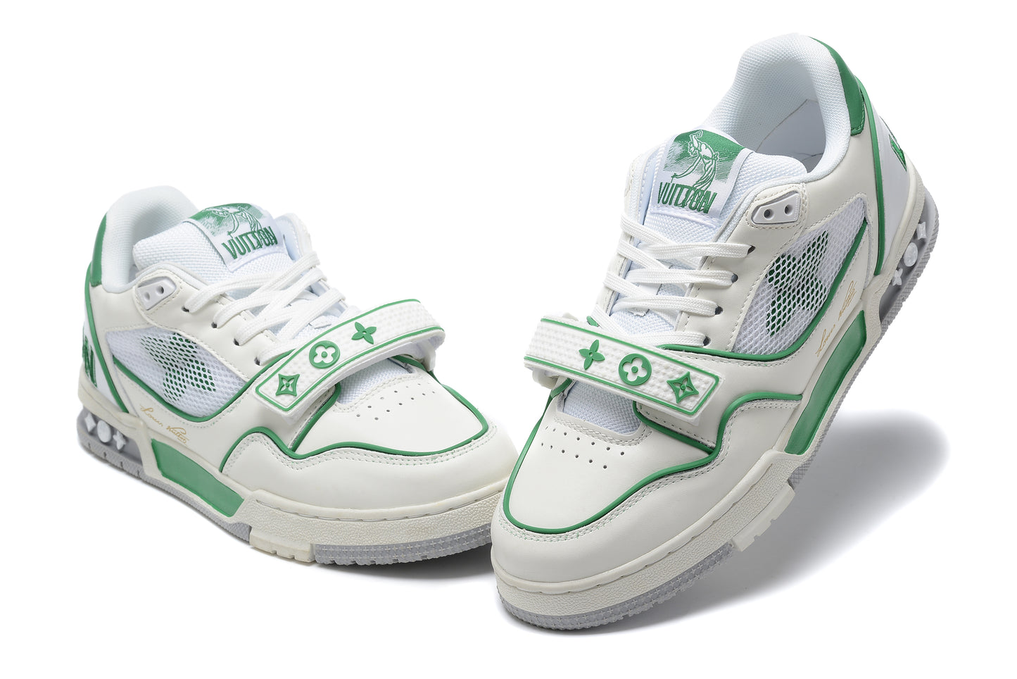 Louis Vuitton Trainer Sneaker 2 Less Green