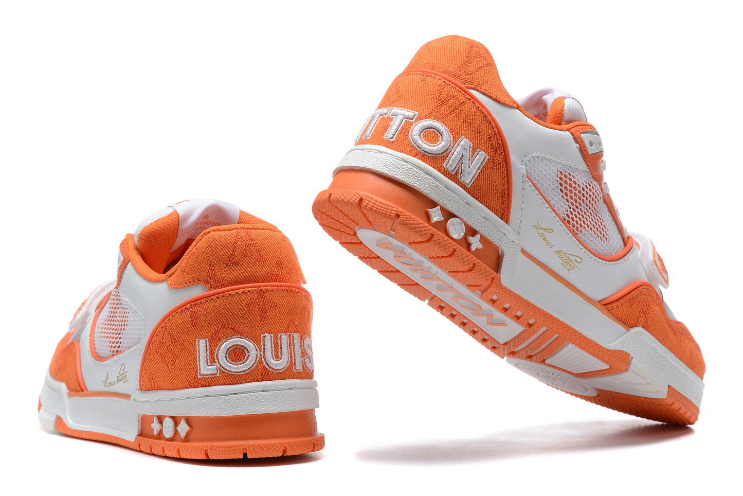 Louis Vuitton Trainer Sneaker 2 Orange