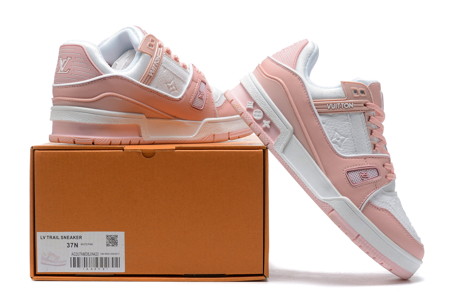 Louis Vuitton Trainer Sneaker Pink