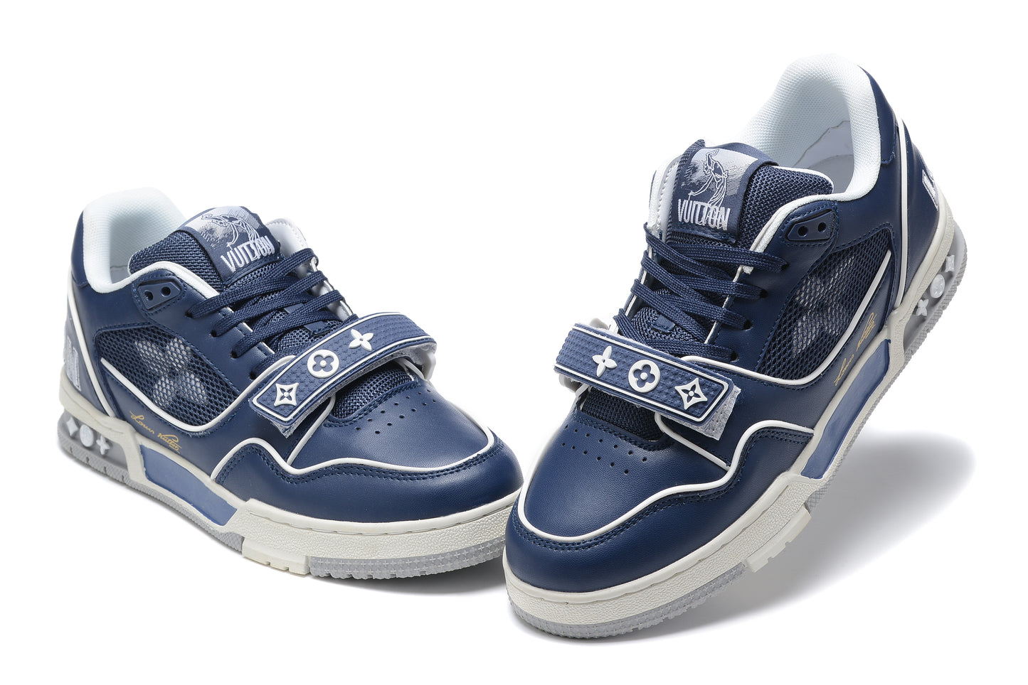 Louis Vuitton Trainer Sneaker 2 Blue