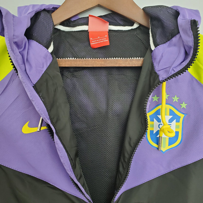 Brazil purple windbreaker