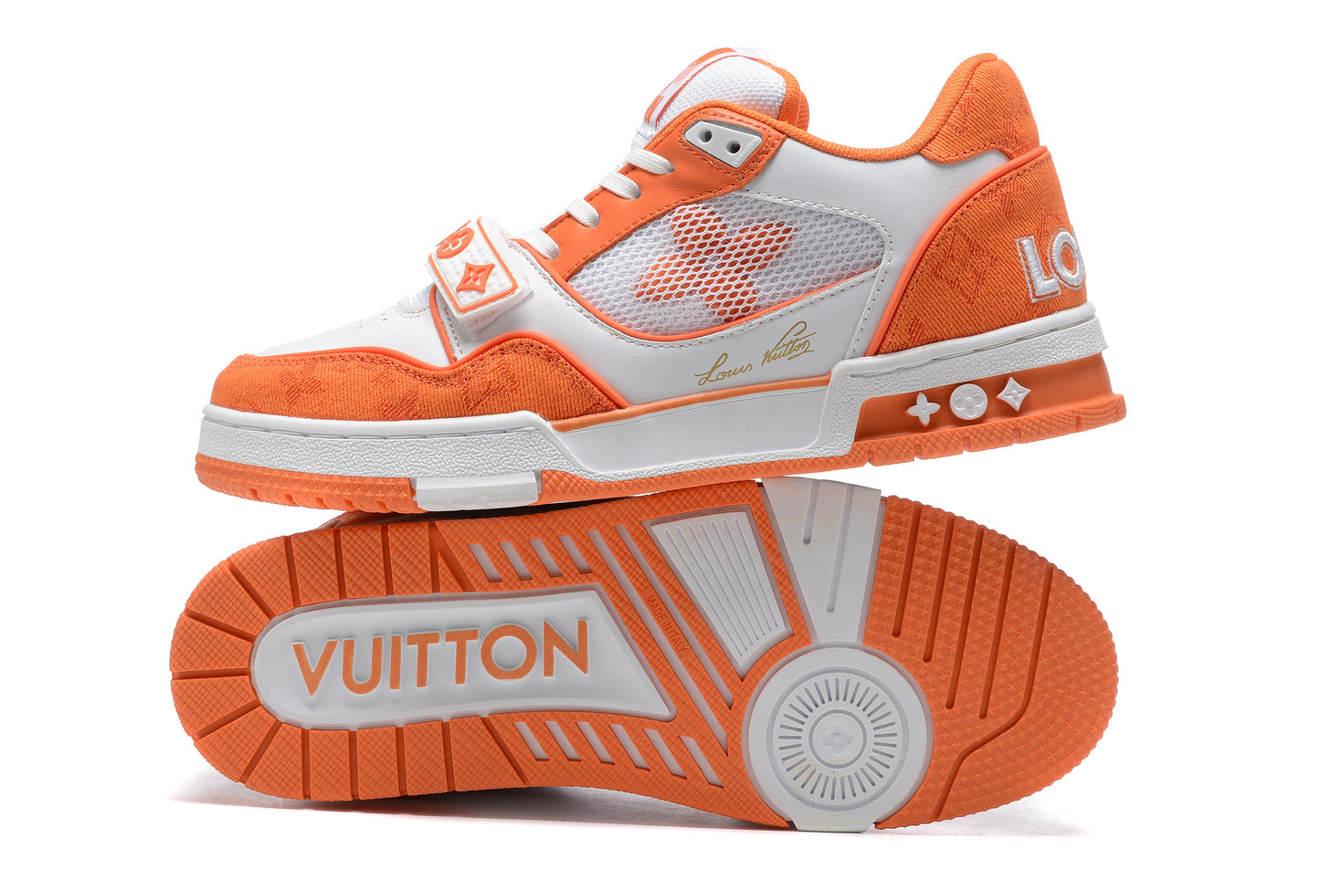 Louis Vuitton Trainer Sneaker 2 Orange