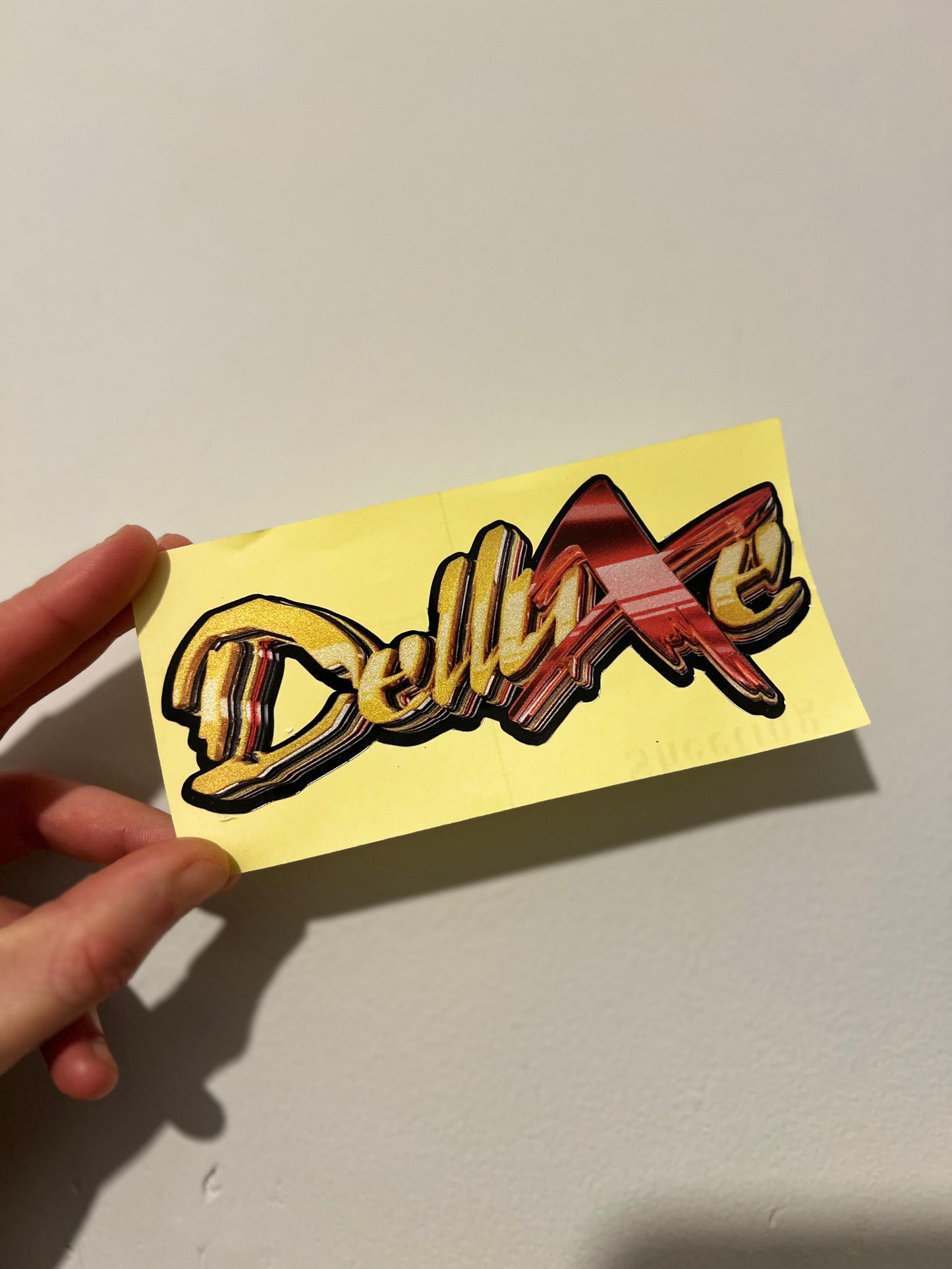 Exclusive Delluxe sticker (15cm)