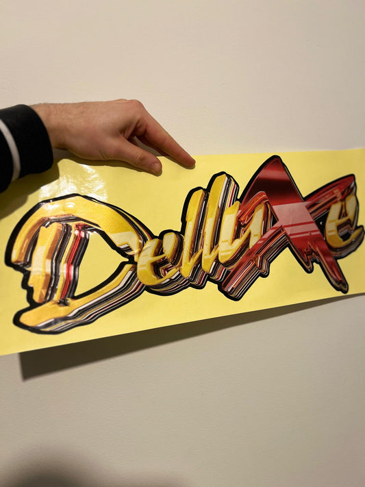 Exclusive Delluxe sticker (50cm)