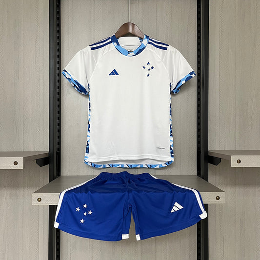 Conjunto cruzeiro away kids 24/25