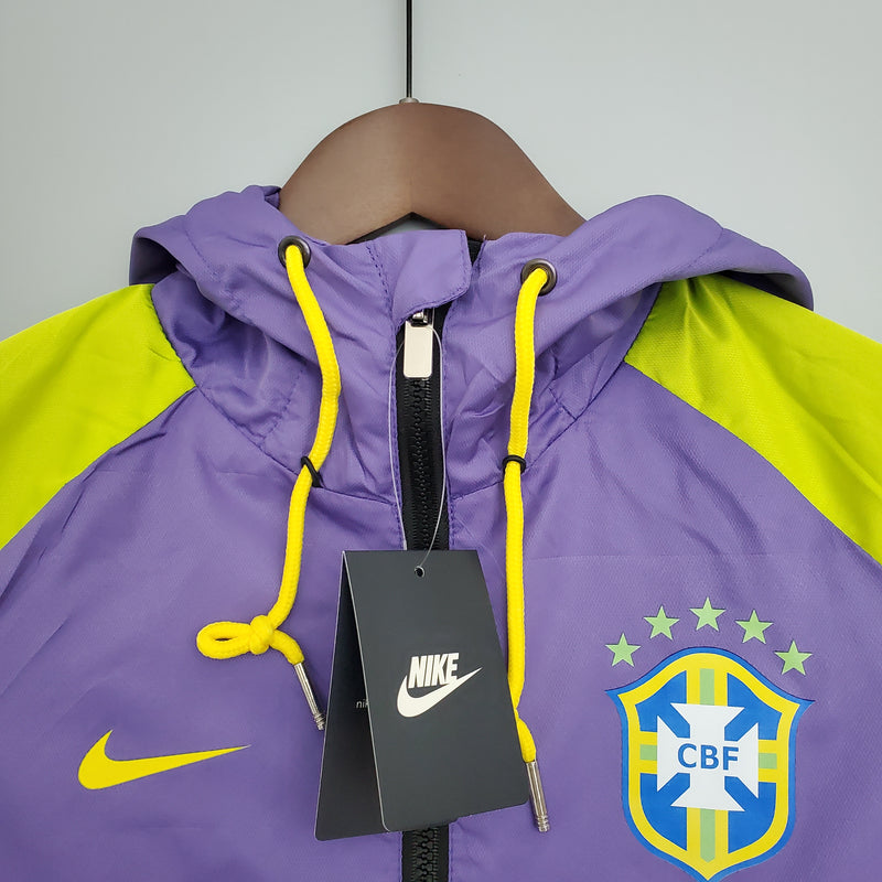 Brazil purple windbreaker