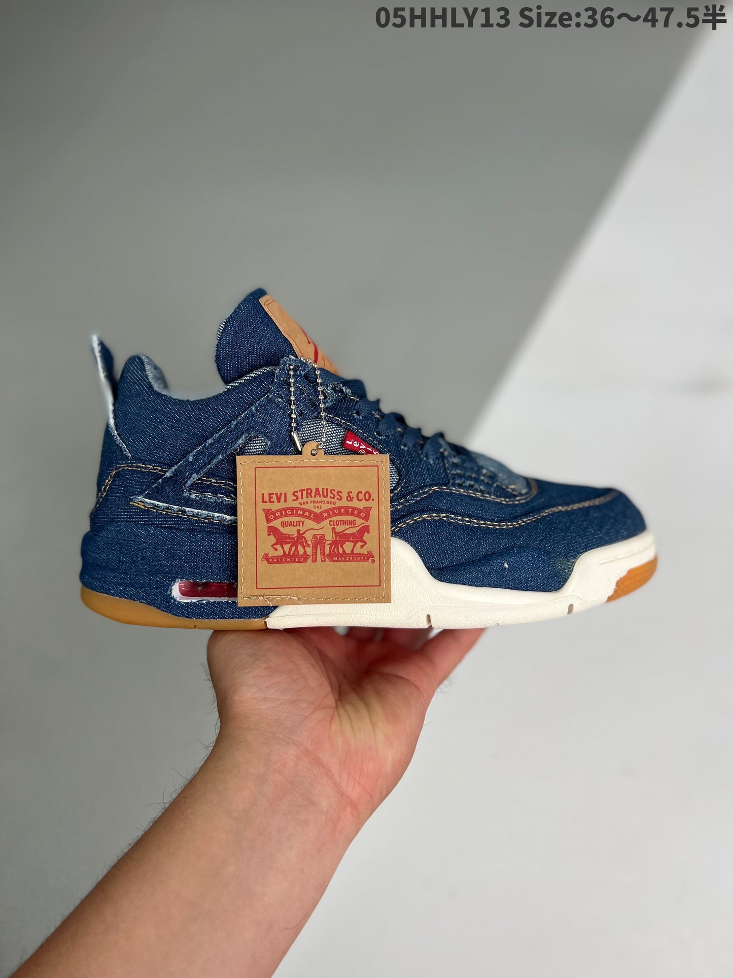 Nike Air Jordan 4 X Levis "Levis Blu"