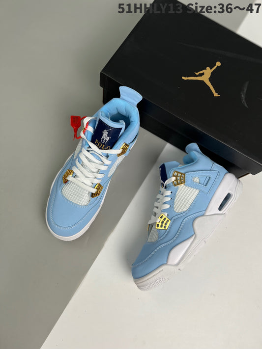 Polo Nike Air Jordan 4 X "Blu caramella"