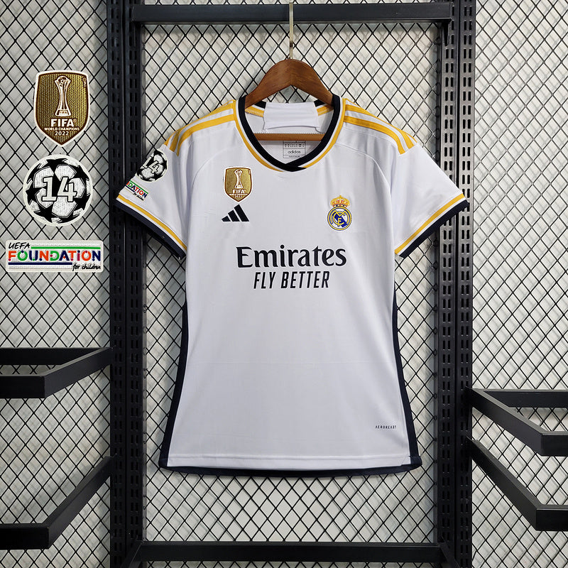 Real madrid 23/24 feminina + todos patrocinios