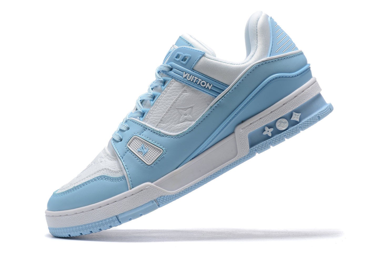 Louis Vuitton Trainer Sneaker Blu Bambino