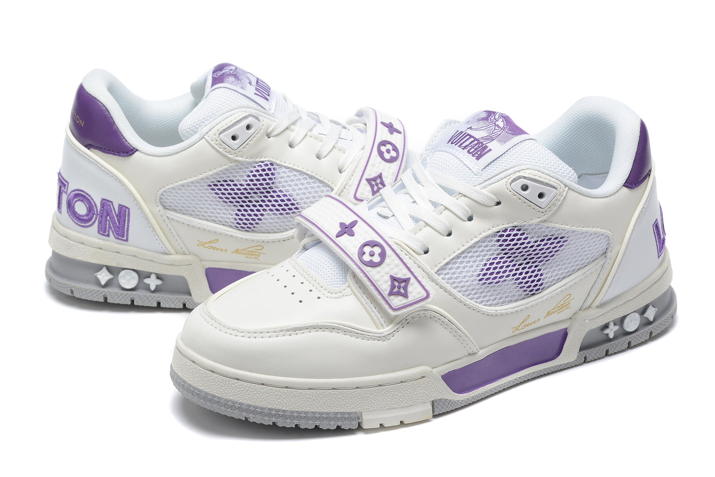 Louis Vuitton Trainer Sneaker 2 Less Purple