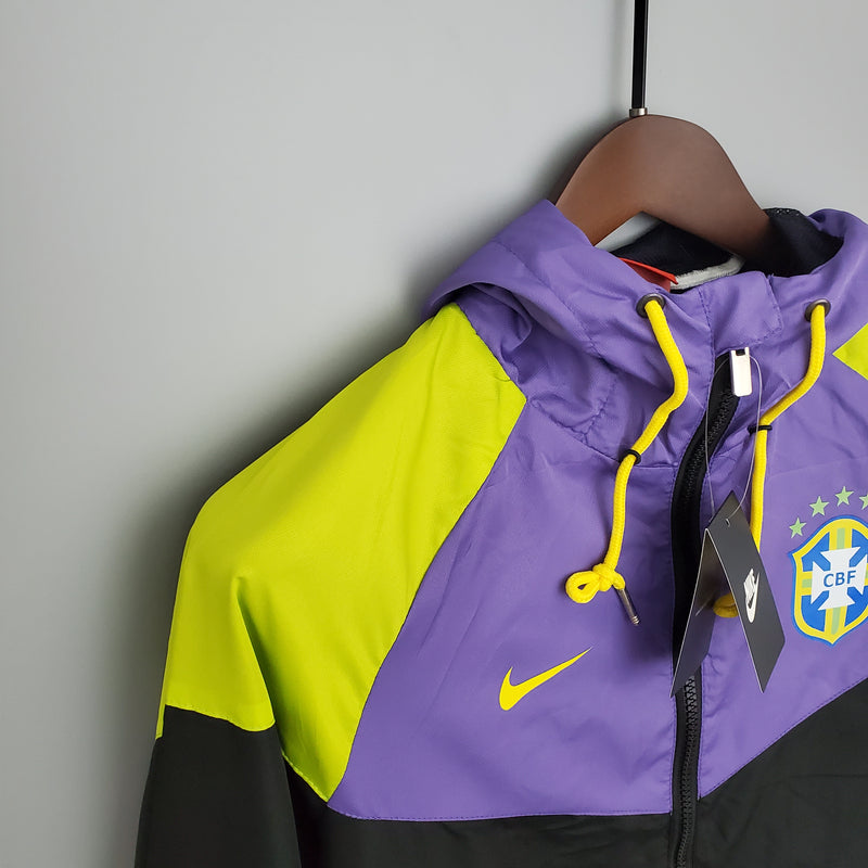Brazil purple windbreaker