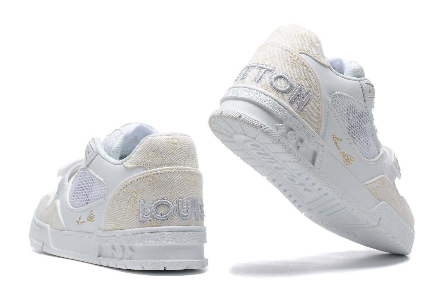 Louis Vuitton Trainer Sneaker 2 Triple White