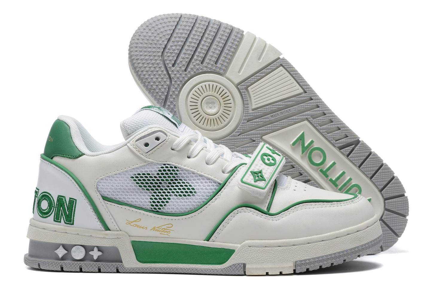 Louis Vuitton Trainer Sneaker 2 Meno Verde