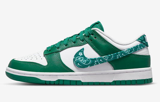 Nike Dunk Low Green Paisley