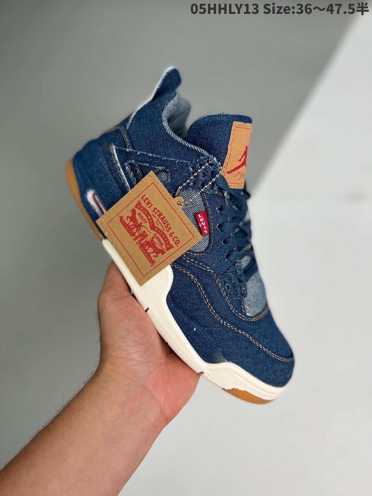 Nike Air Jordan 4 X Levis “Levis Blue”