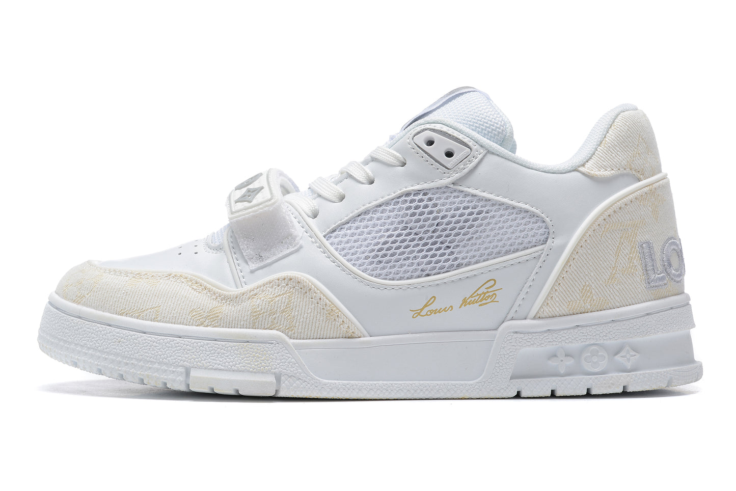 Louis Vuitton Trainer Sneaker 2 Triple White