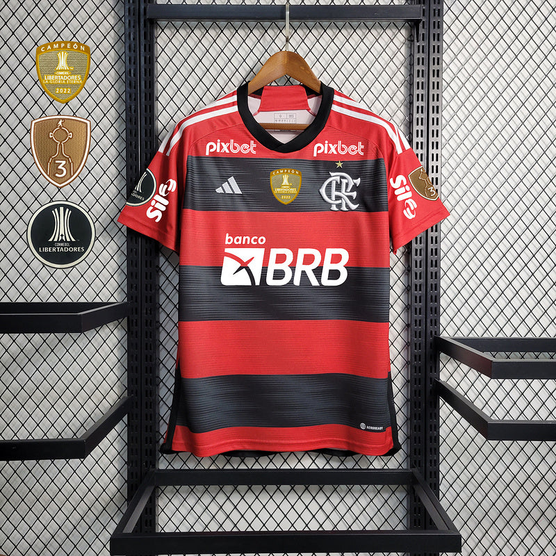 Camisa Flamengo + todos patrocinadores