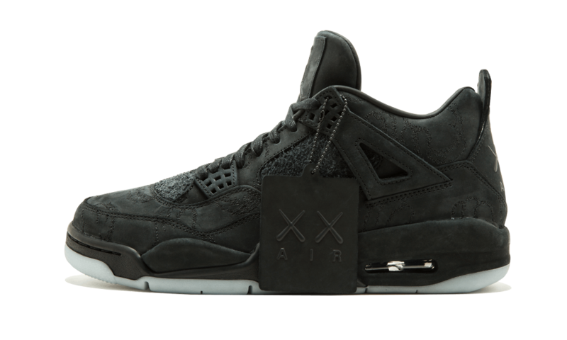 Nike Air jordan 4 X KAWS BLACK