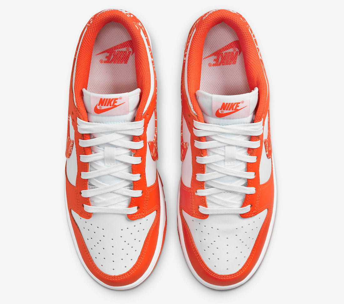 Nike Dunk Low Orange Paisley